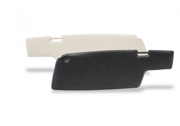 Sun visor black/white left for Porsche 911 Coupe  91173103102,1689800116
