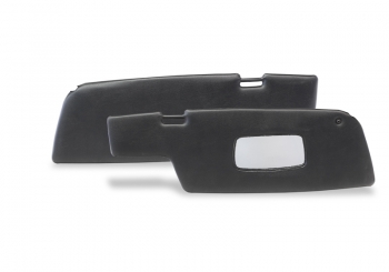 Sonnenblende schwarz/schwarz rechts für Porsche 911 Coupé  91173103217,1689800216