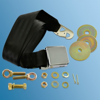 Beckengurt inkl. Befestigung für Porsche 356 B/C  64480390105