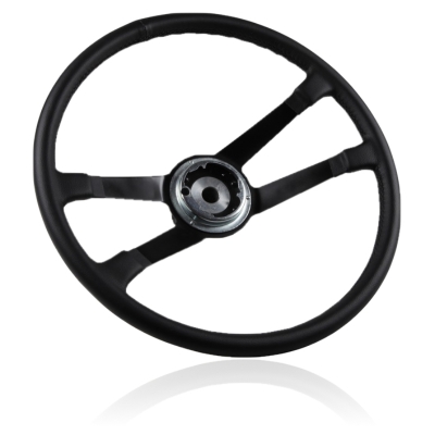 Leder - Lenkrad, schwarz, restauriert ohne Tausch, Ø 420 mm, für Porsche 911       90134708271, 1645500300, 90134708110, 1645500100, 90134708110, 64434708215, 1645500200, 64434708405, 90134708201, 1645500400, 90134708211, 1645500500, 91434780510