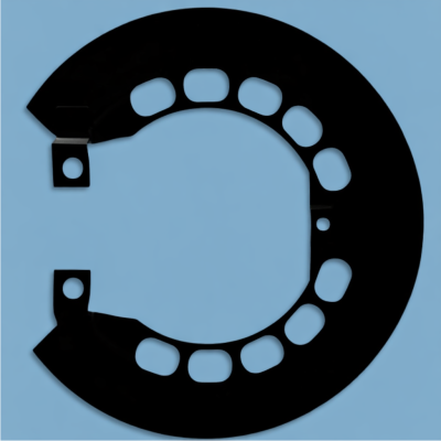 Schutzblechhälfte komplett für Porsche 911, Bj.69-73  90135280120,91135208300