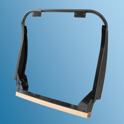 Preview: Lehnenrahmen, komplett, links oder rechts, ohne Kopfstützenaufnahme für Porsche 911/912, Bj.65-68, Neu  90152102122,1689804070,1689804080