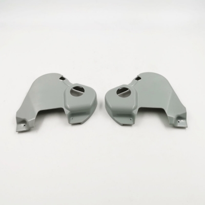 Preview: Innenschale für Vordersitz, rechts, schwarz oder grau für Porsche 356C / 911/912, Bj.65-68          90152191600, 64452191600, 90152191601, 91152173200