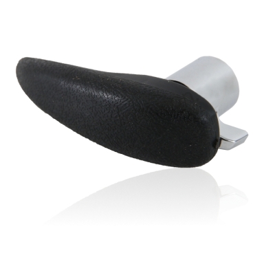 Hebel, Chrom, mit Plastikkappe, links, für Porsche 911/912, Coupe/Targa      90154256300, 90154256520, 90154256620