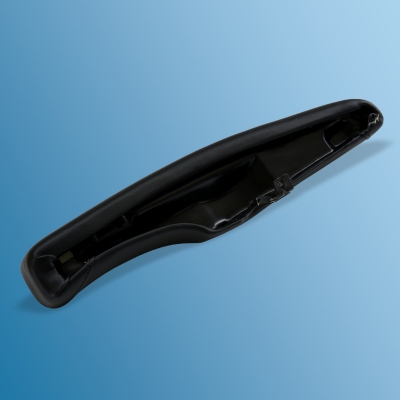 Preview: Armlehne Oberteil rechts, Kunstleder, neu pulverbeschichtet und neu bezogen für Porsche 911/912, Bj. 65-68, im Tausch, Kaution 357,50 Euro (inkl. Mwst)  90155504420,ECK 8038,ECK8038,90155504421,90155504422