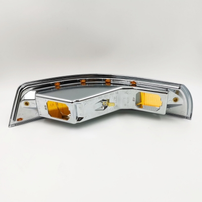 Preview: Blinkleuchte, links, USA, für Porsche 911/912 Bj.65-68, original Produktion, Bosch, Gehäuse Metall        90163140102