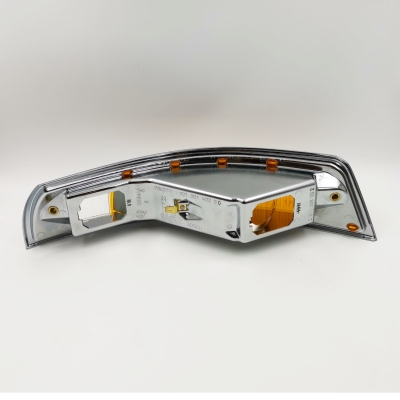 Preview: Blinkleuchte, rechts, EU, für Porsche 911/912 Bj.65-68, original Produktion, Bosch, Gehäuse Metall      90163140200