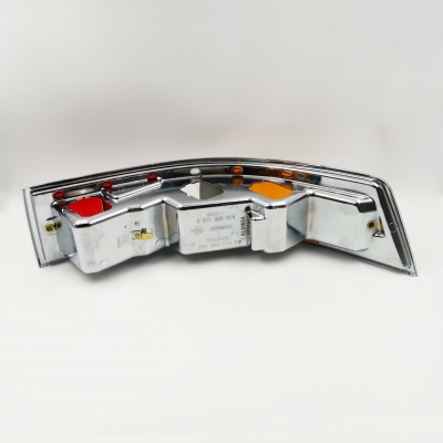 Preview: Heckleuchte, links, EU, für Porsche 911/912 Bj.65-68, original Produktion, Bosch, Gehäuse Metall     90163140300