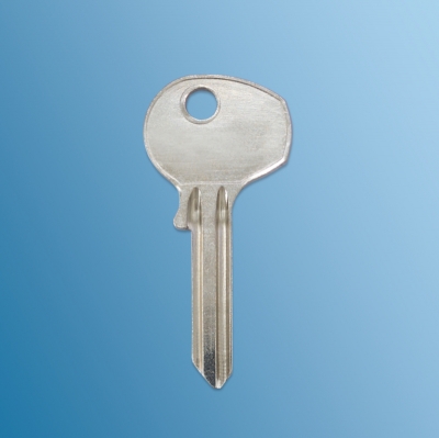 blank key for ignition switch with steering lock for Porsche 911/912, 65-68  90172231409