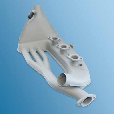 Wärmetauscher, Stahl, links  2.0l-2.7l - 91121102160