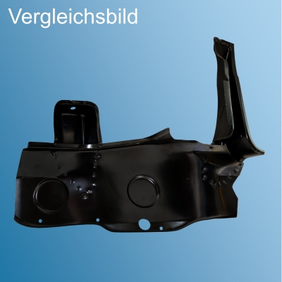 Targa Rep/Knoten-Blech links Fußraum innen für Porsche 911, Bj.84-89  91150151340