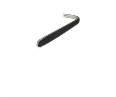 Trim strip for rear bumper corner, complete with insert and piping, Porsche 911 Carrera RS, 72-73       91150509700