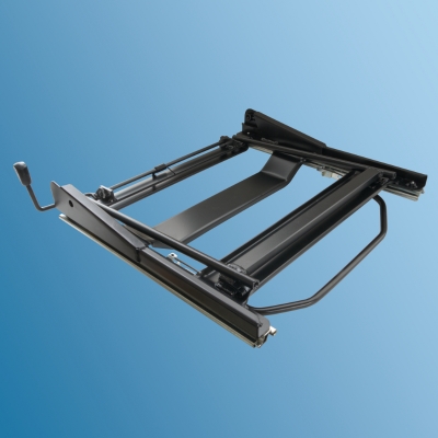 Klappkonsole für Recarositze rechts, Replik mit Schienen für Porsche 911, Bj.70-73          91152148200, 91152106800