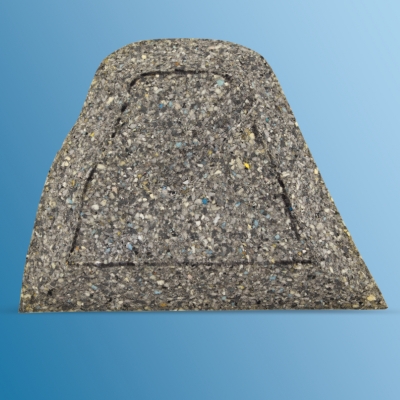 Preview: Sitzpad hinten links Rohling für Porsche G Modell 915 Getriebe Bj. 74-84  91152205106,91152205102,90152200522,90152200622,90152200542,90152200642,91152200500,91152200600,91152200505,91152200605,91152205101,91152205201,91152201700,91152201800