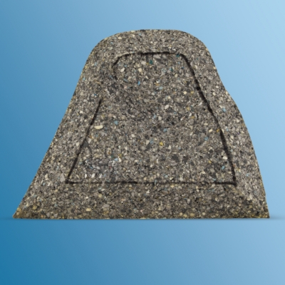 Preview: Sitzpad hinten rechts Rohling für Porsche G Modell 915 Getriebe Bj. 74-84  91152205206,91152205202,90152200522,90152200622,90152200542,90152200642,91152200500,91152200600,91152200505,91152200605,91152205101,91152205201,91152201700,91152201800