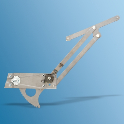 Preview: Fensterheber rechts, manuell, Parallelarm, für Porsche 911/912, Bj.69-77, NEU  91154204200