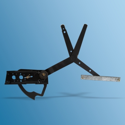Window regulator right, electric, cross arm, for Porsche 911 Targa/Cabrio 76-87, Coupe 86-87, overtaken in exchange, deposit 178,50 Euro (incl. VAT.)  91154293644