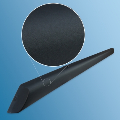 Cover strip, leatherette, right, with hole for mirror adjuster, for Porsche 911, 75-86 - New production    91155508448