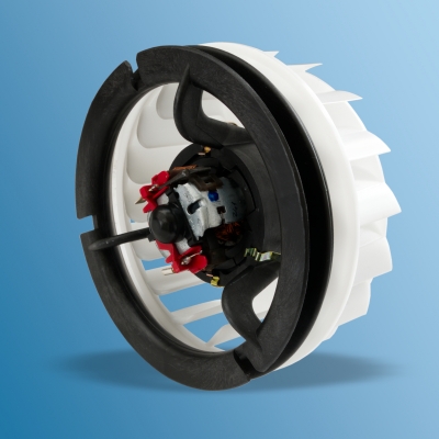 Preview: Gebläsemotor ohne Lüfterrad für Porsche 911, Bj.69-89  91157132032,0130007001,0 130 007 001