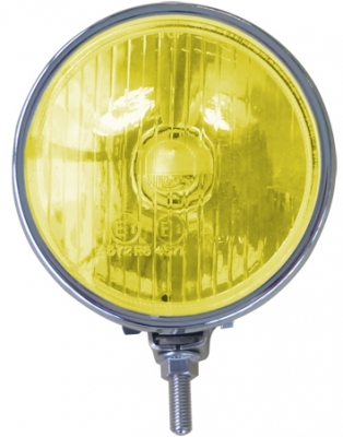 Zusatz-Nebelscheinwerfer 911/912 chrom, gelbes Glas für Porsche 911/912  91163120210,90163120210,90163120211