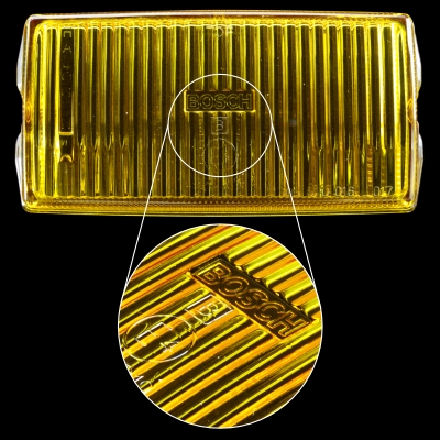 Bosch Nebelglas gelb, 1305620017 für Porsche 911, Bj. 74-83  91163196300