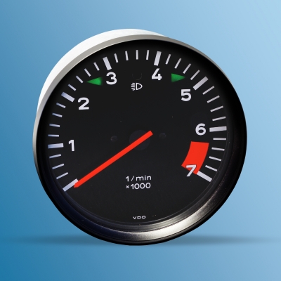 Tachometer for Porsche 911, 3,0l, SC, 78-83, red range 63-70, new in exchange, deposit 416,50 Euro (incl. VAT)  91164130103