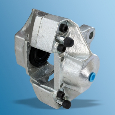 Bremssattel ohne Belag links für Porsche 914-4 ab Bj.72 : Fahrgestellnummer 47229 19033, überholt im Tausch, Kaution 238,00 Euro (inkl. MwSt.)  91435142500