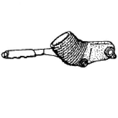 Handbremshebel komplett für Porsche 914, bis Bj.72  91442405300