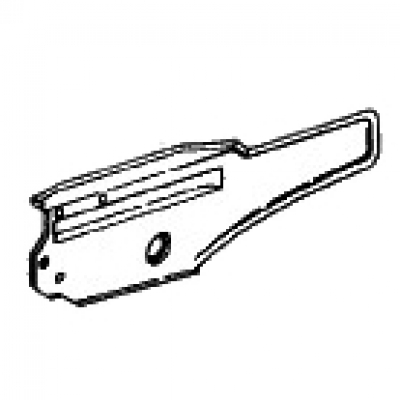 Stegblech für Radkasten Querwand vorn, rechts für Porsche 914  91450111610