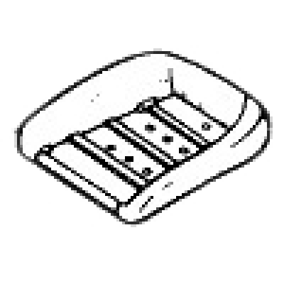 Schale Beifahrerseite für Porsche 914-6/4 bis Bj.70  91452107509