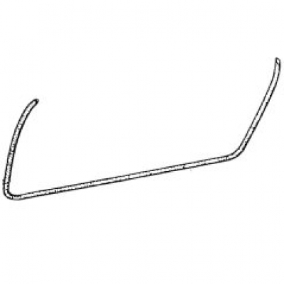 Türdichtung innen rechts für Porsche 914  91453182210