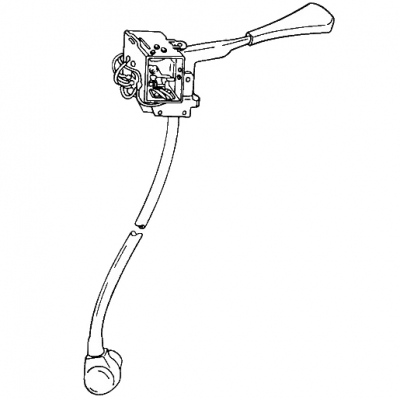 Wischerschalter für Porsche 914  91461330210