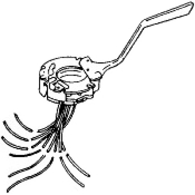 Schalter Oberteil für Porsche 914  91461392712