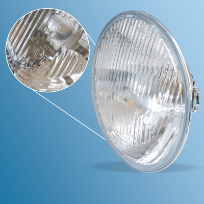 Scheinwerfereinsatz H4, Hella, LL für Porsche 914  91463116300