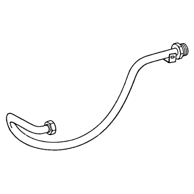 Ölleitung für Porsche 911, Bj.75-83 / 911 Turbo, Bj.75-89        93010774111