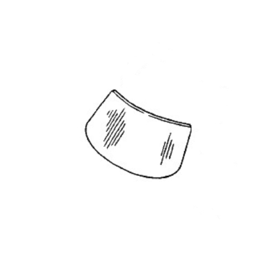 Frontscheibe getönt ohne Grünkeil mit Antenne für Porsche 911, Bj.89 / 964, Coupe + Targa/Cabrio, für Fahrzeuge ohne Zierrahmen     96454101109, 96454101100