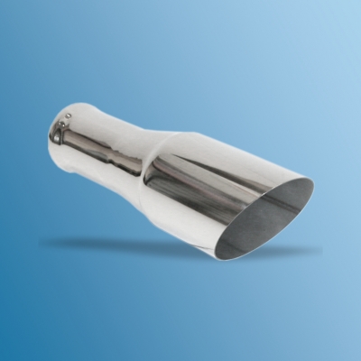 Endrohr, Edelstahl, Durchmesser 102 mm, für Porsche 964  96411124903, ECK 2051, ECK2051