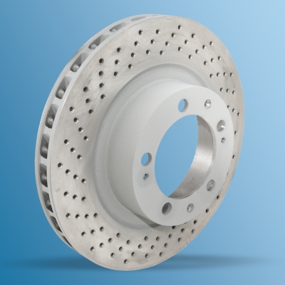 Bremsscheibe, belüftet, beschichtet, vorne links für Porsche 964 Turbo, Turbo-Look, Carrera RS  ECK 5835,96535104300