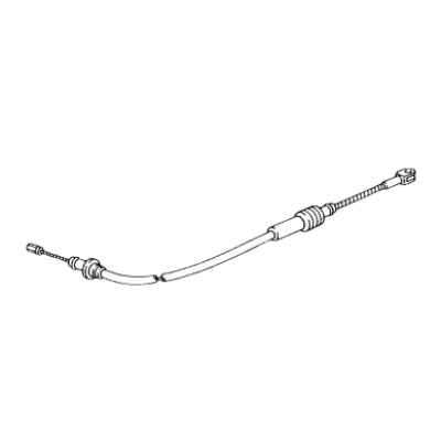 Handbremsseil für Porsche 996, Bj.98-2005  99642414110,99642414100