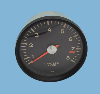 Drehzahlmesser, für Porsche 911S, Bj.68-70, roter Bereich 72-74, Neu im Tausch, Kaution 476,00 Euro (inkl. MwSt.)  90174130205