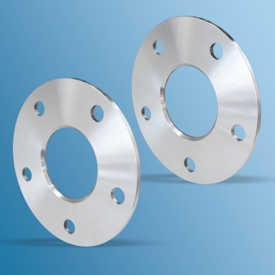 spacers set (2 pieces), aluminium, 5mm, LK130/5, NLB71,6, System 5 for Porsche 911/912 / 914 / 924S / 944 / 968 / 928 / 964 / 993 / 996 / Boxster  ECK 0005