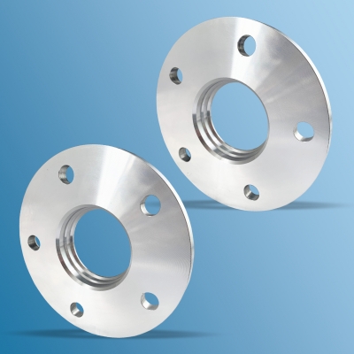 Distanzscheiben Satz (2 Stück), Alu, 10mm, LK130/5, NLB71,6, System 5 für Porsche 911/912 / 914 / 924S / 944 / 968 / 928 / 964 / 993 / 996 / Boxster  ECK 0010