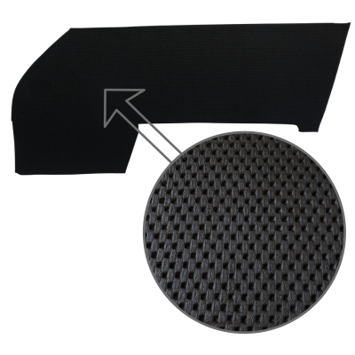 Türtafel rechts, Kunstleder, Rautenmuster, für Porsche 911/912, Bj. 69-73  90155503204,ECK 8040/1