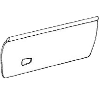 Türverkleidung schwarz rechts für Porsche 914  ECK 8045/S, 91455501809, 91455501810, 91455501811, 91455525810, 91455528410, 91455528411
