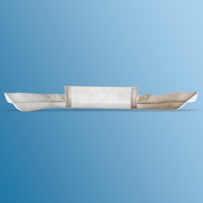 Preview: Heckstoßstange inklusive Befestigungsaufnahme für Porsche 911 2,8l, RSR, GFK  ECK 8060/3