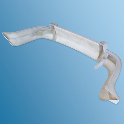 Preview: Heckstoßstange inklusive Befestigungsaufnahme für Porsche 911 2,8l, RSR, GFK  ECK 8060/3