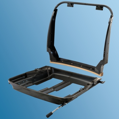 Set Sitzrahmen, Lehnenrahmen links für Porsche 911/912, Bj. 65-68, Neu  ECK 81071689804070,1689804080