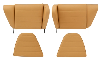 Notsitz Set Echtleder braun für Porsche 911, Bj. 74-86 - Neuauflage  ECK 8115/3,90152200522,90152200622,90152200542,90152200642,91152200500,91152200600,91152200505,91152200605,91152205101,91152205201,91152201700,91152201800,91152205106,91152205206
