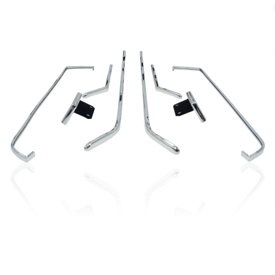 Chromleistensatz. 8-teilig, für Porsche  911/912      ECK8160/1, 90155501500, 90155501600, 90155503721, 90155503821