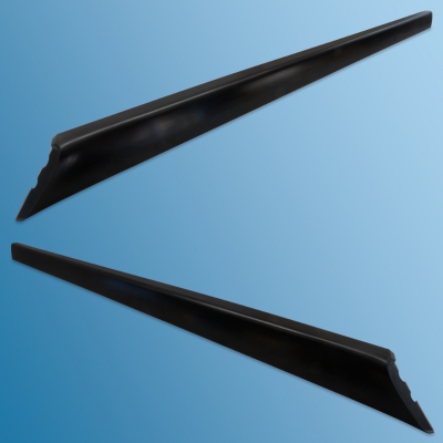 Cover strip set, slug, 2 pieces, for Porsche 911 G-Model, 86-89 / 964 / 993 - New production    ECK8169/3, 99355508301, 99355508400